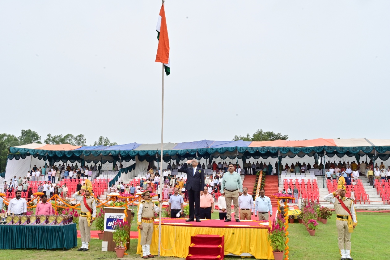 15 अगस्‍त: समूचे राष्ट्र के साथ – साथ बीएचईएल हरिद्वार में भी, 79वां स्वतंत्रता दिवस धूमधाम से मनाया गया